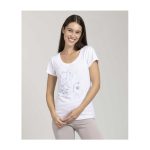 Pokémon Friends Forever White Relaxed Fit Scoop Neck T-Shirt – Women - Image 5