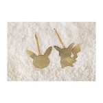 Pikachu Pokémon Winter Wonders Flat Brass Ornaments (6-Pack) - Image 6