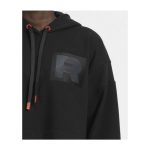 Team Rocket HQ Collection Black Fleece Crop Hoodie – Adult - Image 8