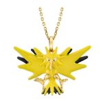 Pokémon Center × RockLove: Zapdos Sterling Silver Pendant Necklace - Image 2