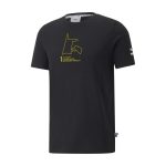 PUMA × Pokémon: Pikachu Black Jersey T-Shirt – Adult