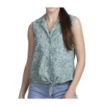 Pokémon Tropical Jungle Green Sleeveless Tropical Shirt – Women