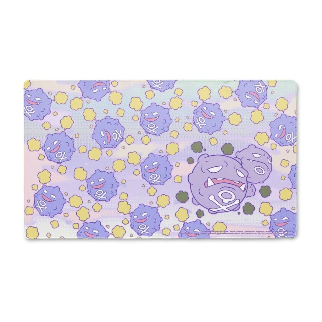 b4f27904-8b07-5ed1-89ac-99a2c190d1a8-1024x1024-1.jpg Pokémon TCG: Koffing & Weezing Sunset Playmat - Image 1