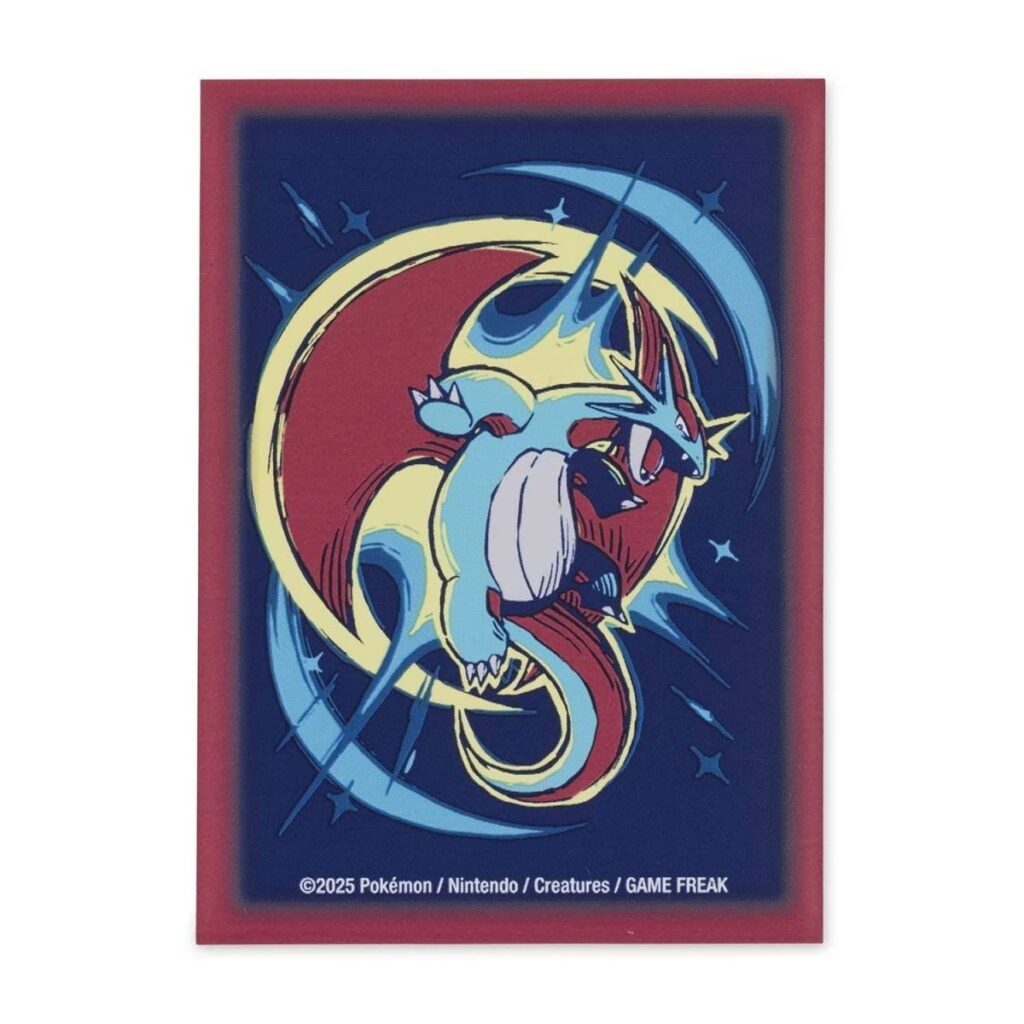 bb451c34-10d5-50e4-ae95-2b9514a23dea-1024x1024-1.jpg Pokémon Center × OMOCAT: Salamence Card Sleeves (65 Sleeves) - Image 1