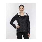 Outdoors with Pokémon Apollo Black Rain Jacket by Outdoor Research – Women - Image 3