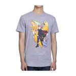 Lance Pokémon Trainers Heather Gray Relaxed Fit Crew Neck T-Shirt – Adult