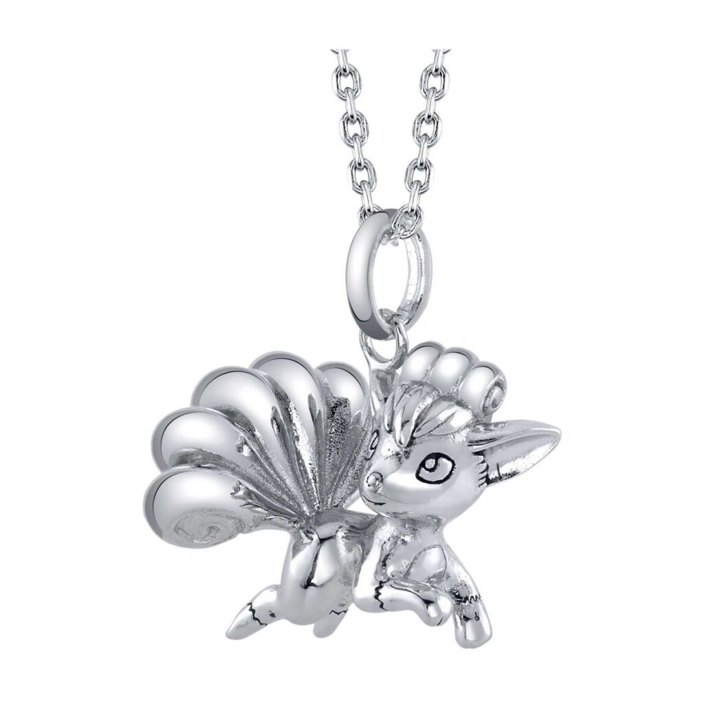c56b5aec-957f-5a95-a7c7-94d32f7b532e-1024x1024-1.jpg Pokémon Center × RockLove: Vulpix Sterling Silver Pendant Necklace - Image 1