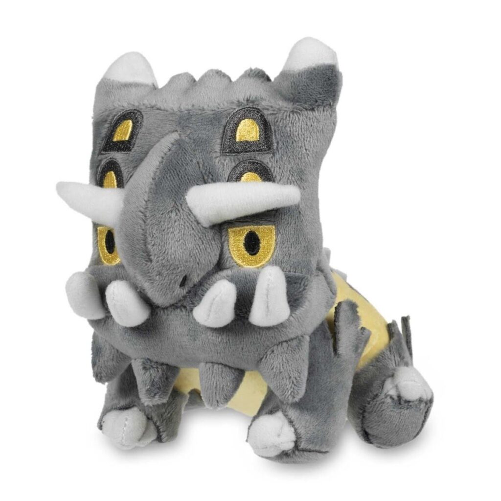 c6e03161-aa8d-5af3-8474-8386c8e52dd5-1024x1024-1.jpg Bastiodon Sitting Cuties Plush – 6 In. - Image 1