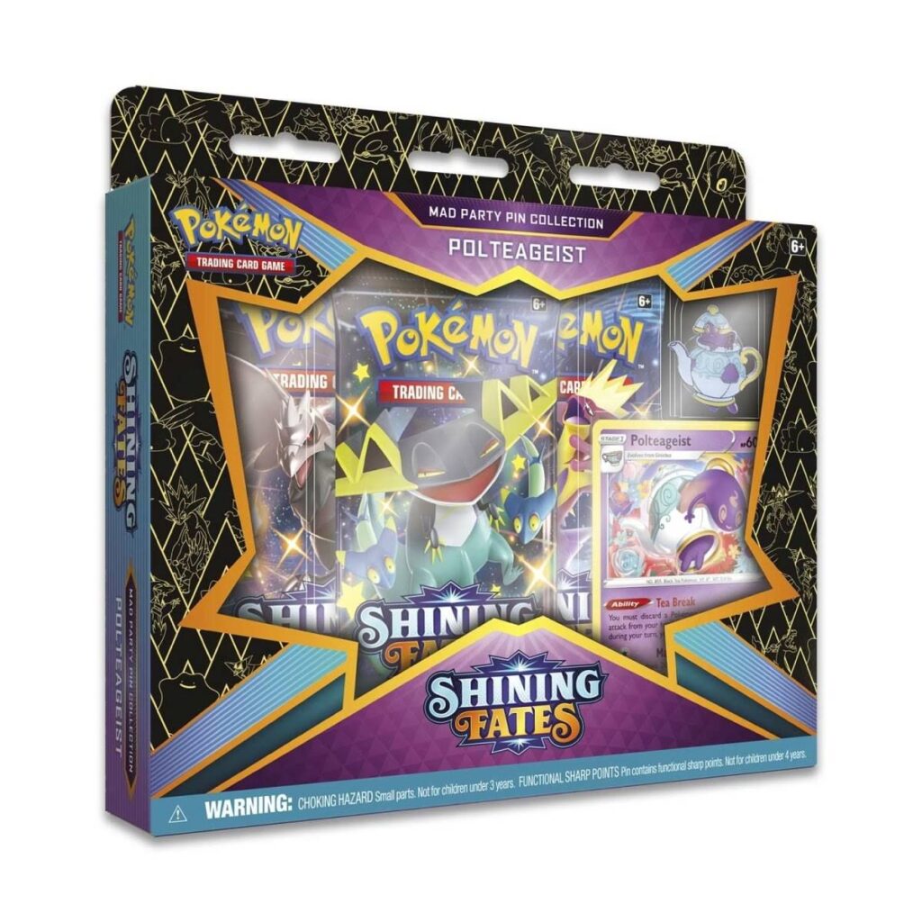 c7386fc9-0d21-5332-91b3-5a3d1fd0a0b2-1024x1024-1.jpg Pokémon TCG: Shining Fates Mad Party Pin Collection (Polteageist) - Image 1