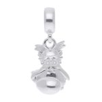 Pokémon Jewelry – Charms: Delibird Sterling Silver Dangle Charm - Image 4