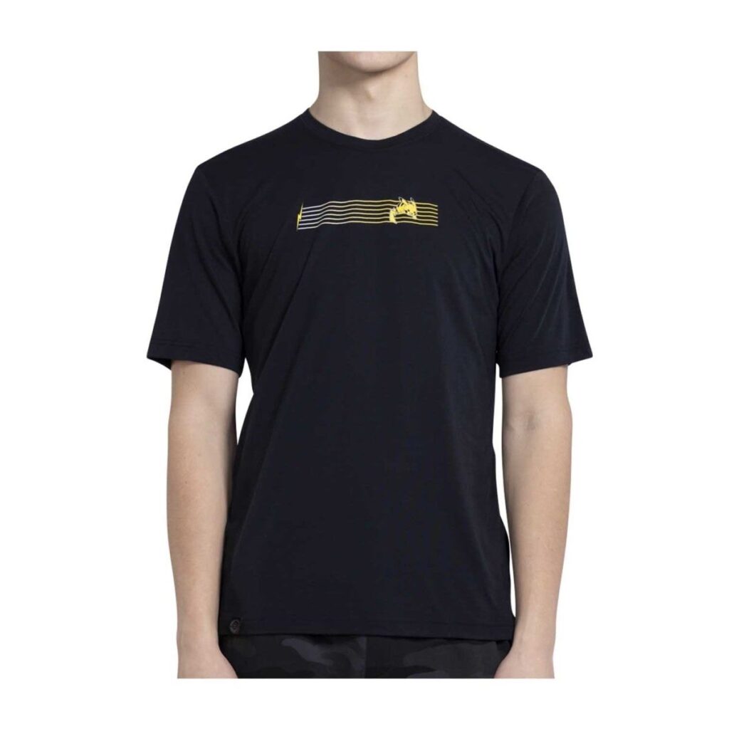 cbf0714f-4860-57d1-9669-42016cde4f21-1024x1024-1.jpg Pikachu Pokémon Active Black Performance T-Shirt – Men - Image 1