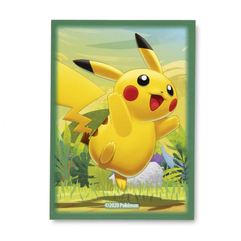 d2f7c3b1-4d47-521f-a1ca-eb145b71d9bd-1024x1024-1.jpg Pokémon TCG: Pikachu Adventure Card Sleeves (65 Sleeves) - Image 1