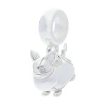 Pokémon Jewelry – Charms: Yamper Sterling Silver Dangle Charm - Image 2