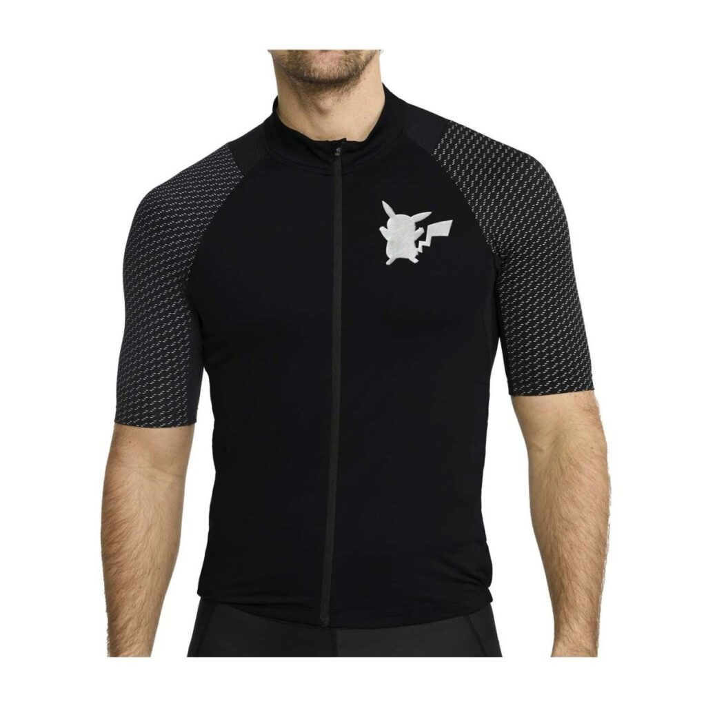 d57b1daa-ce4e-563b-9edf-532f9ce76b95-1024x1024-1.jpg Pokémon Center × Craft: Pikachu Endur Lumen Black Jersey – Men - Image 1