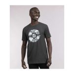 Pikachu & Friends Pokémon Nature: Spring Dark Gray Relaxed Fit Crew Neck T-Shirt – Adult - Image 3