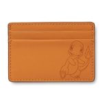 Pokémon Center × Fossil: Charmander Orange Leather Steven Card Case