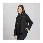 Budew, Roselia & Roserade Pokémon Nature: Fall Black Utility Jacket – Women - Image 4