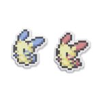 Plusle & Minun Pokémon Pixel Pins (2-Pack)