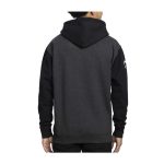 Gyarados Pokémon Take Flight Charcoal & Black Heavyweight Pullover Hoodie – Adult - Image 2