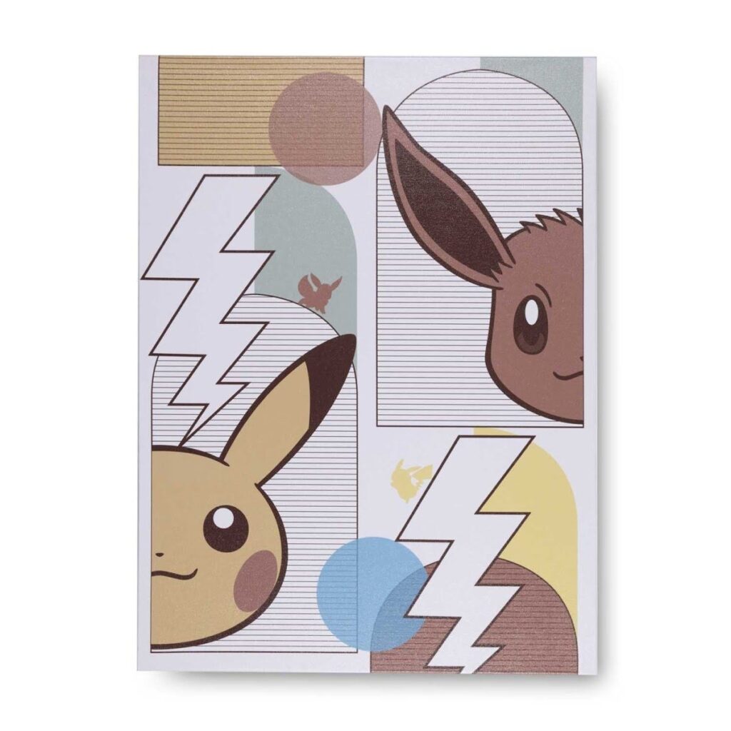 e60a6bc0-5a14-5325-8e49-6e7801fb9101-1024x1024-1.jpg Pikachu & Eevee Canvas Wall Art - Image 1