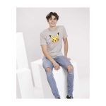 Pokémon Mood Collection: Pikachu Happy Fitted Crew Neck T-Shirt – Adult - Image 11