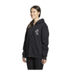 Mushroom Forest Pokémon Nature: Fall Charcoal Relaxed Fit Zip-Up Hoodie – Adult - Image 3