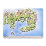 Kanto Pokémon Region Maps Poster - Image 2