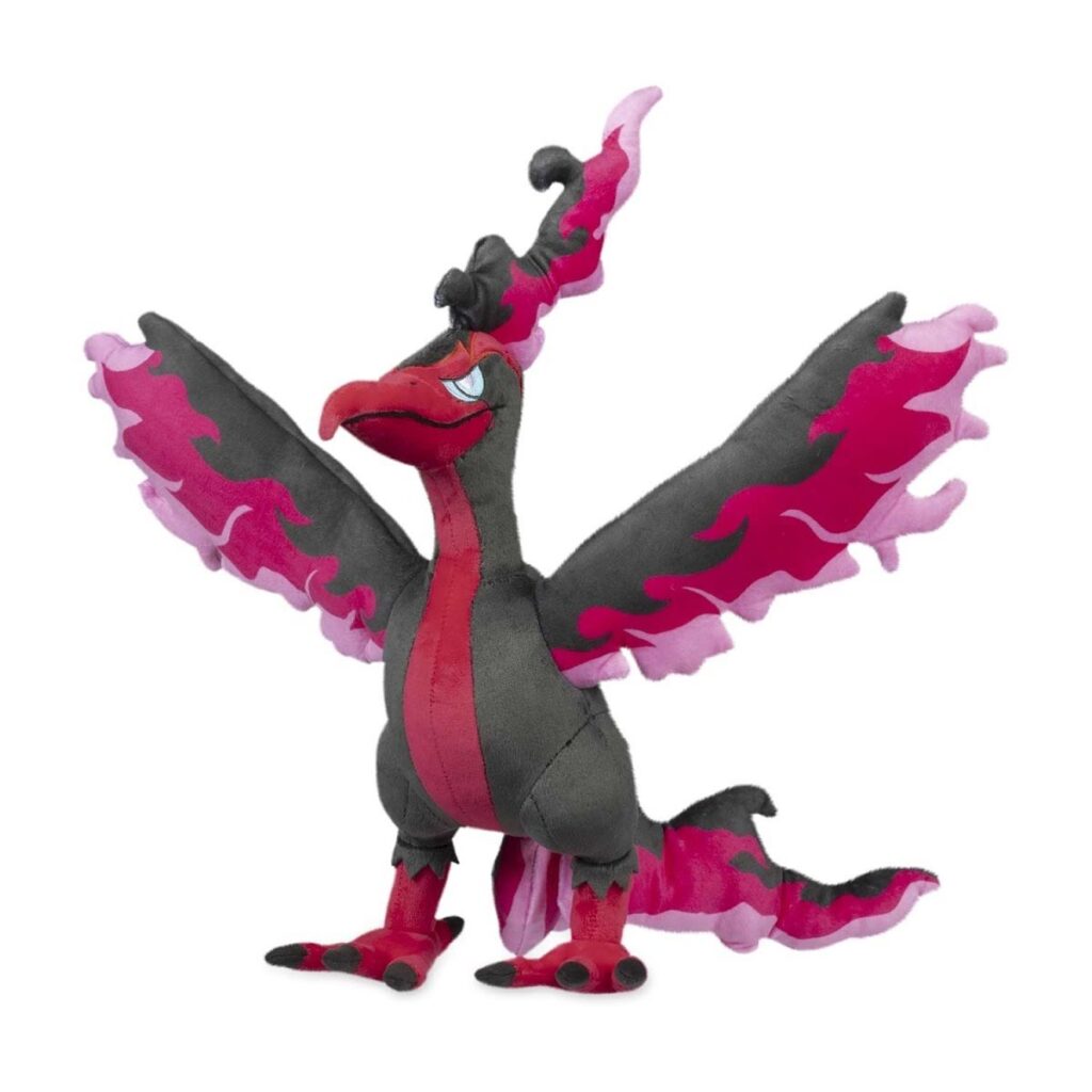f0dd194f-fb9f-5edf-bb82-84968b4a33d4-1024x1024-1.jpg Galarian Moltres Poké Plush – 15 In. - Image 1