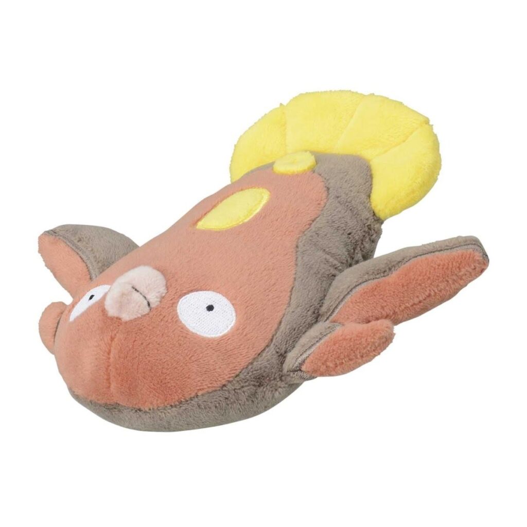 f11a9b71-99c3-5c1e-be66-51a14c1ce678-1024x1024-1.jpg Stunfisk Sitting Cuties Plush – 2 ½ In. - Image 1