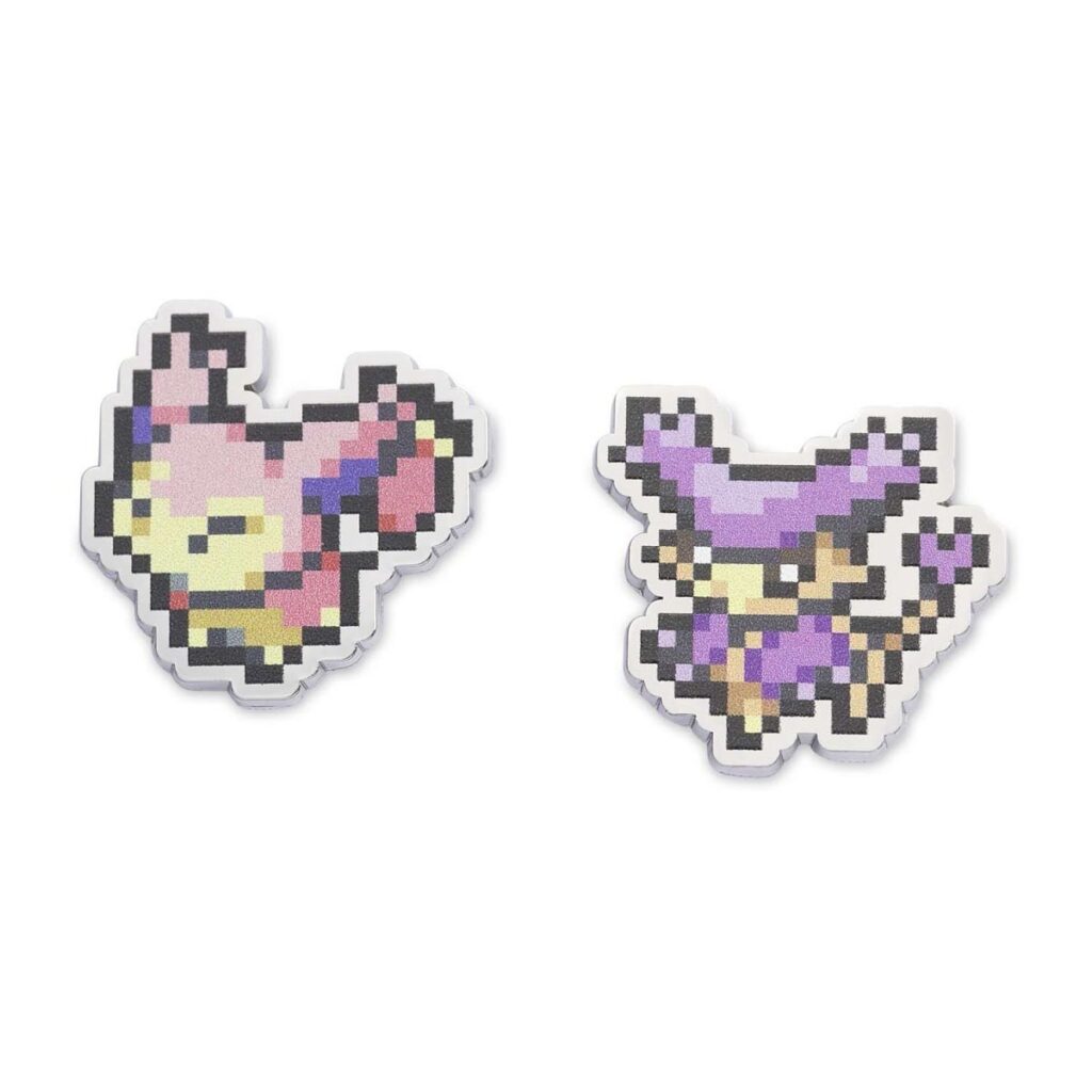 f12f27fa-1ba8-5a4d-8124-7f1b8e7e5ab2-1024x1024-1.jpg Skitty & Delcatty Pokémon Pixel Pins (2-Pack) - Image 1