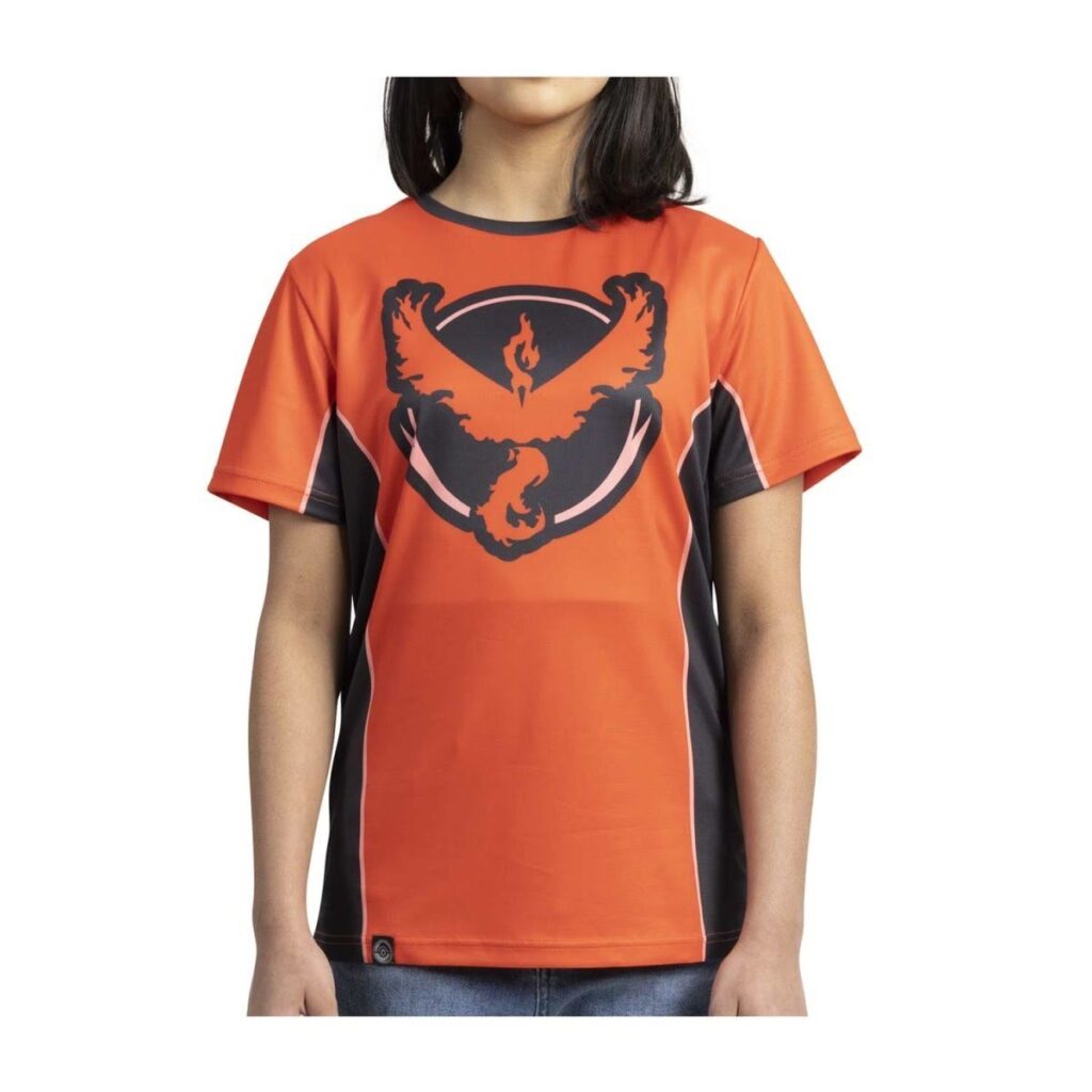 f5fd9df4-4079-5191-a9a2-79e213cf24f4-1024x1024-1.jpg Pokémon GO Teams: Team Valor Red & Black Crew Neck T-Shirt – Youth - Image 1