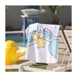 Pikachu & Lapras Pokémon Summer Days Beach Towel - Image 5