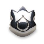 Pokémon Jewelry – Charms: Volcano Badge Sterling Silver Bead Charm