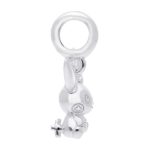 Pokémon Jewelry – Charms: Plusle Sterling Silver Dangle Charm - Image 3